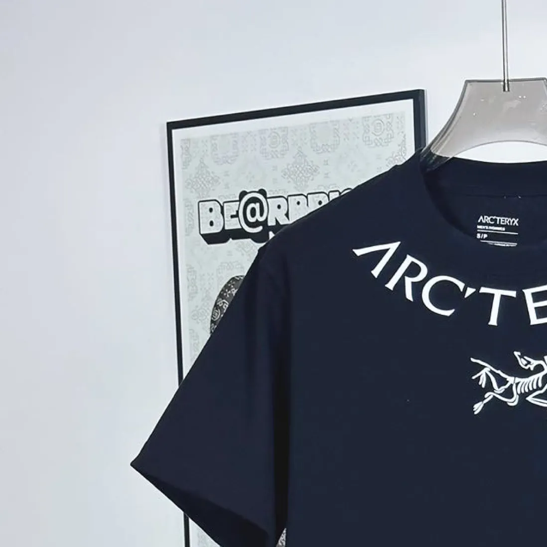 :KK 04 Series ARC' TERYX/ logo T Same Style New Arrival Series T ， ， ， ， ， ， ， :White Black Size：S-XL